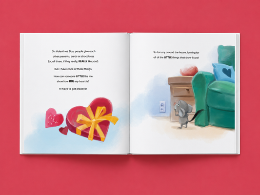 Valentine's Tale Hardback 8x8 - FREE SHIPPING