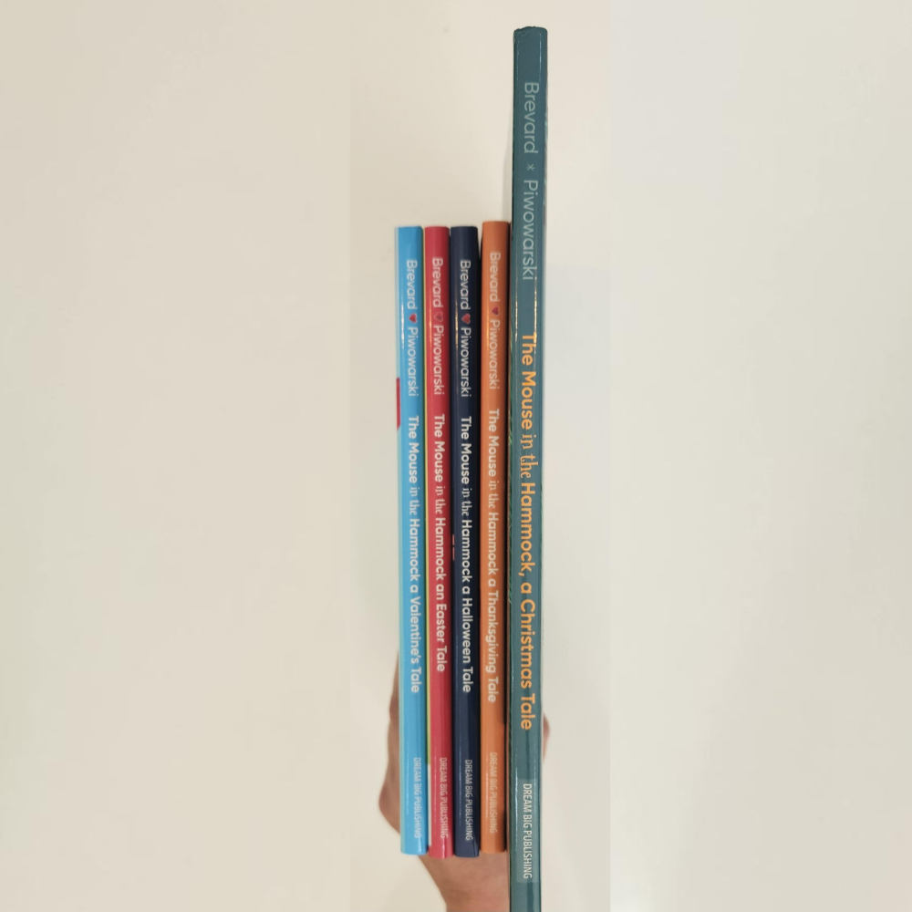 Christmas 10x10 Hardback + Set of 4 Holiday Books Hardback 8x8