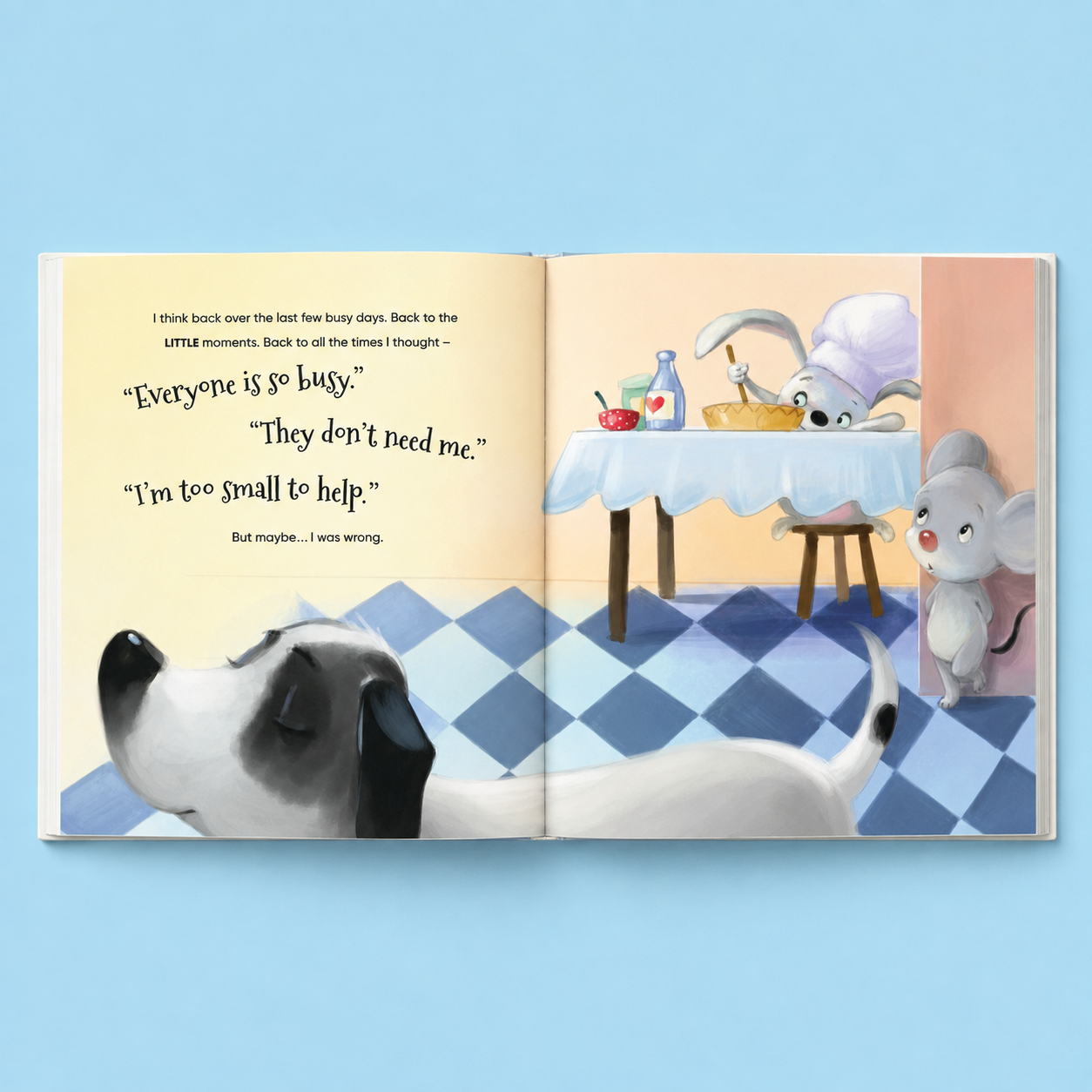 The Mouse in the Hammock, a Birthday Tale - Hardback 8x8 - FREE SHIPPING - Pre-Order