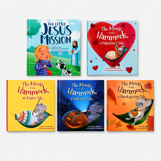 Jesus Miision + Hardback 8x8 Set of 4 "Other" Holiday Books