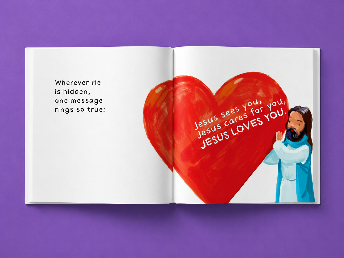 The LIttle Jesus Mission Hardback 8x8 - FREE SHIPPING - Pre-Order