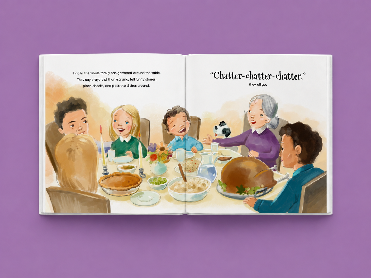 Thanksgiving Tale Hardback 8x8 - FREE SHIPPING